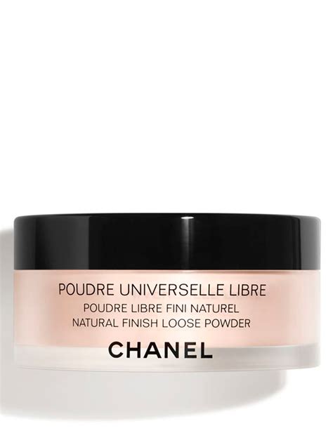 chanel loose powder natural finish|chanel number 5 dusting powder.